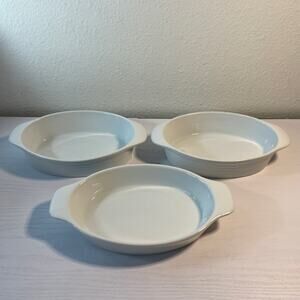 BIA Cordon Bleu White Porcelain Oval Baker Casserole Dishes - Set of 3